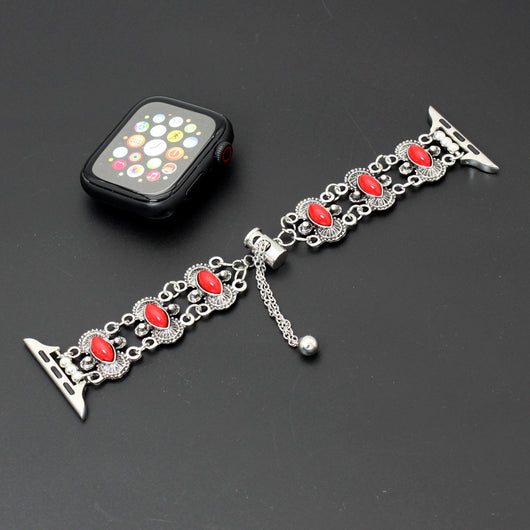 Reloj de Pulsera Turquesa con Brazalete Metálico - Image 19