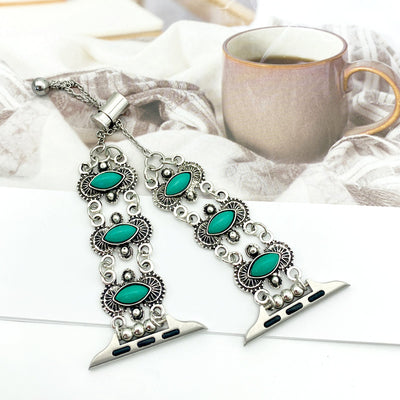 Reloj de Pulsera Turquesa con Brazalete Metálico - Image 22