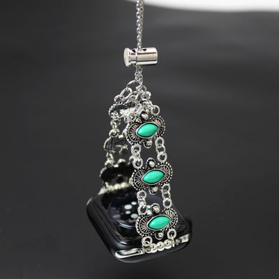 Reloj de Pulsera Turquesa con Brazalete Metálico - Image 28