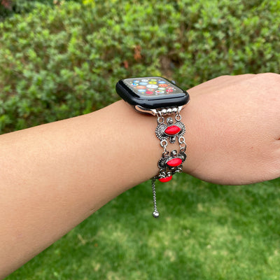 Reloj de Pulsera Turquesa con Brazalete Metálico - Image 29