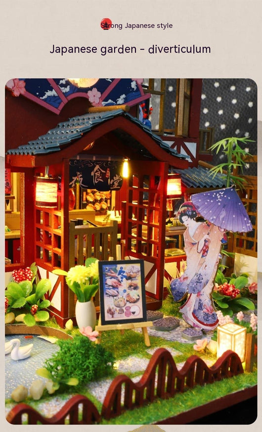 Maqueta de Casa Japonesa Tradicional para Armar - Modelo Artesanal - Image 16