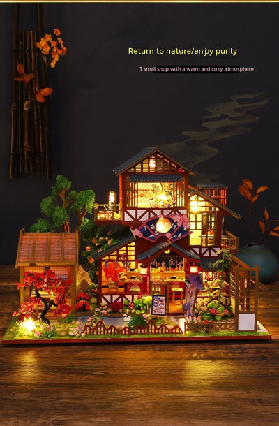 Maqueta de Casa Japonesa Tradicional para Armar - Modelo Artesanal - Image 19