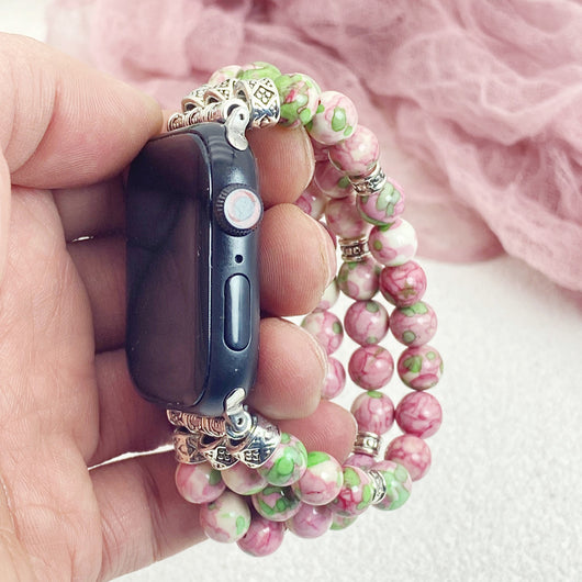 Pulsera de Reloj con Cuentas de Hilo - Image 8