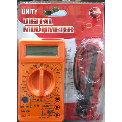 Multímetro Digital Compacto DT-830D con Alarma Sonora - Image 12