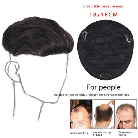 Pieza de Cabello Invisible para Coronilla - Volumen Natural Discreto - Image 14