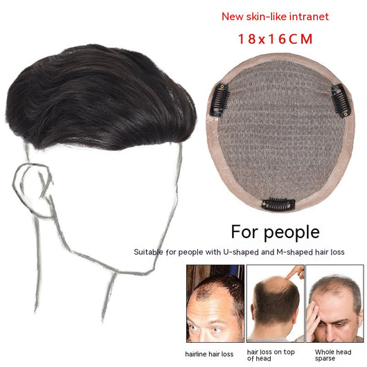 Pieza de Cabello Invisible para Coronilla - Volumen Natural Discreto - Image 15