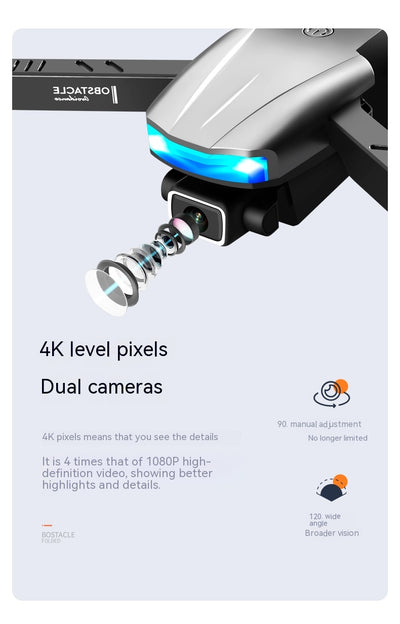 Dron S85 con Evitación de Obstáculos Triple y Cámara 4K Dual - Fotografía Aérea Profesional - Image 18