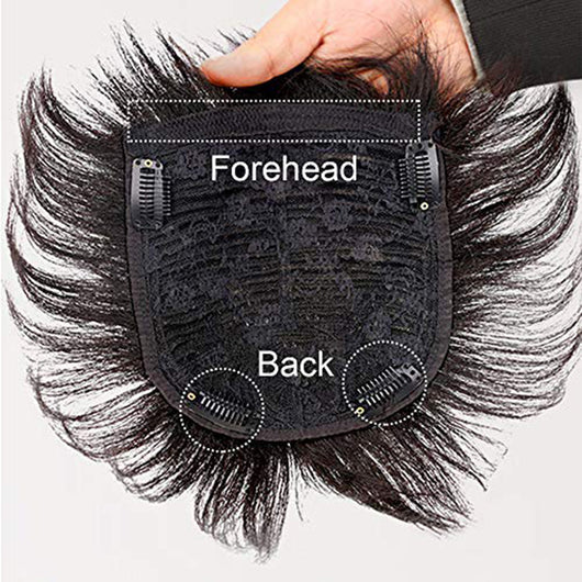Peluca Natural para Hombre Adulto - Cabello Sintético Premium - Image 9