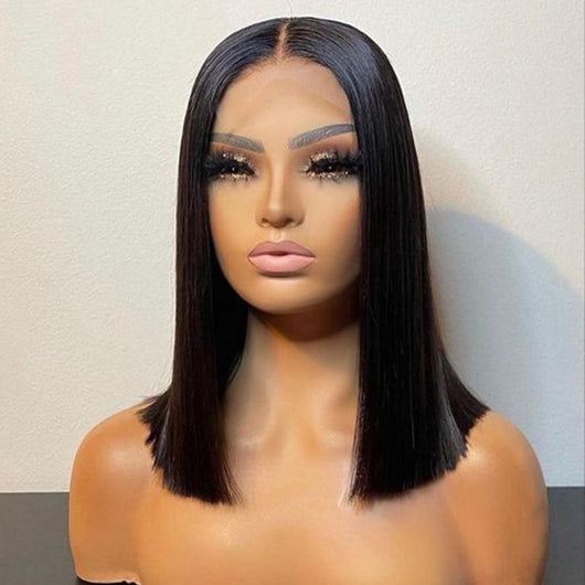 Pelucas de Cabello Humano Liso Doble Procesado - Image 9