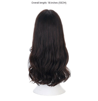 Peluca Larga Rizos Naturales - Cabello Sintético Completo sin Costuras - Image 11