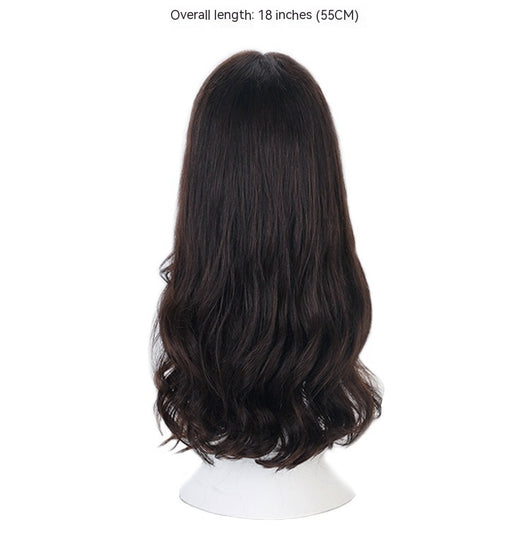 Peluca Larga Rizos Naturales - Cabello Sintético Completo sin Costuras - Image 11