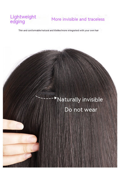 Peluca Larga Rizos Naturales - Cabello Sintético Completo sin Costuras - Image 12