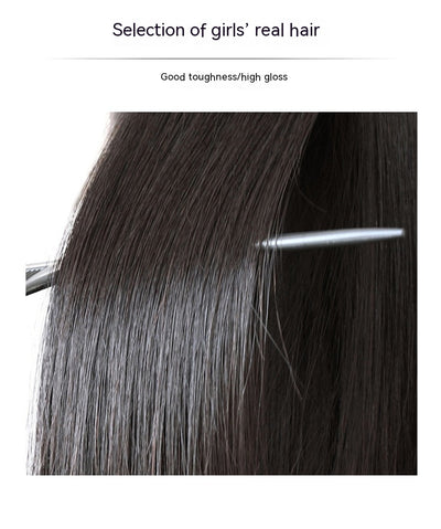 Peluca Larga Rizos Naturales - Cabello Sintético Completo sin Costuras - Image 13