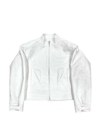 Chaqueta de Cuero con Diseño Gráfico Metálico - Image 21