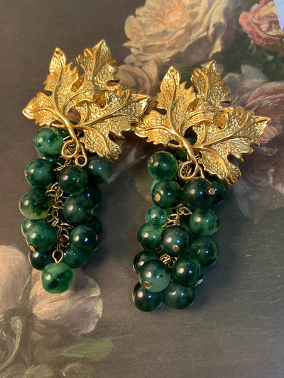 Aretes de Plata Artesanales con Diseño de Uva Vintage - Image 15