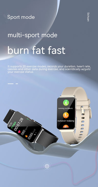 Pulsera Inteligente de Salud con Monitoreo de Oxígeno, Temperatura y Sueño - Image 24
