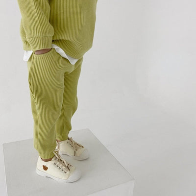 Conjunto Deportivo Infantil Coreano - Sudadera y Pantalón para Niños y Niñas Primavera Otoño - Image 10