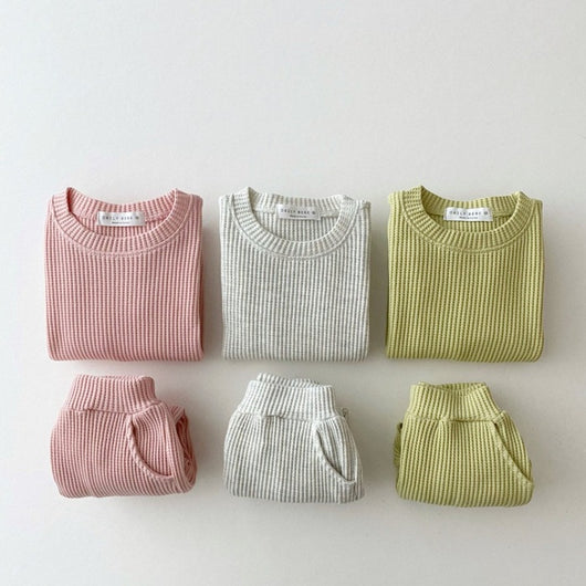 Conjunto Deportivo Infantil Coreano - Sudadera y Pantalón para Niños y Niñas Primavera Otoño - Image 12