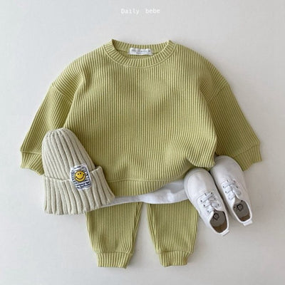 Conjunto Deportivo Infantil Coreano - Sudadera y Pantalón para Niños y Niñas Primavera Otoño - Image 13