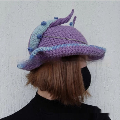 Gorro de Lana Cuernos Diabólicos - Ideal para Primavera Temprana - Image 18