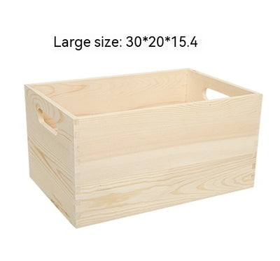 Caja de Almacenamiento Retro de Madera - Organizador Rectangular para Cosméticos - Image 22