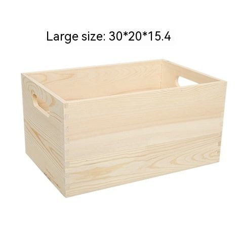 Caja de Almacenamiento Retro de Madera - Organizador Rectangular para Cosméticos - Image 22