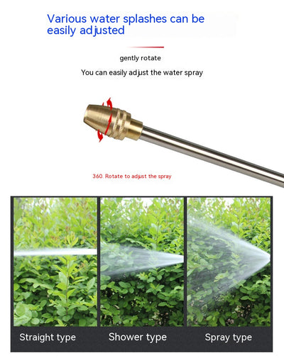 Pistola de Agua de Alta Presión con Boquilla Alargadora de Cobre y Aluminio - Image 9