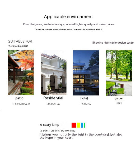 Lámpara Solar Decorativa de Jardín con Estatua de Resina - Image 22