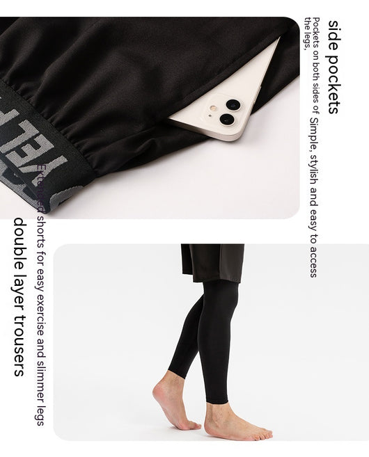Pantalones Deportivos Elásticos de Secado Rápido para Hombre - Image 20