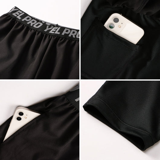 Pantalones Deportivos Elásticos de Secado Rápido para Hombre - Image 38