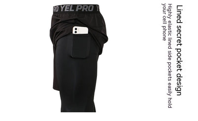 Pantalones Deportivos Elásticos de Secado Rápido para Hombre - Image 39