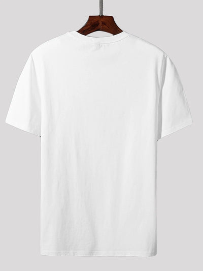 Playera Blanca Estampada de Manga Corta para Mujer - Image 11