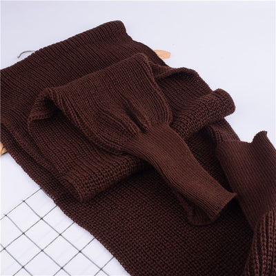 Poncho Chaleco Tejido de Lana para Otoño e Invierno - Image 26