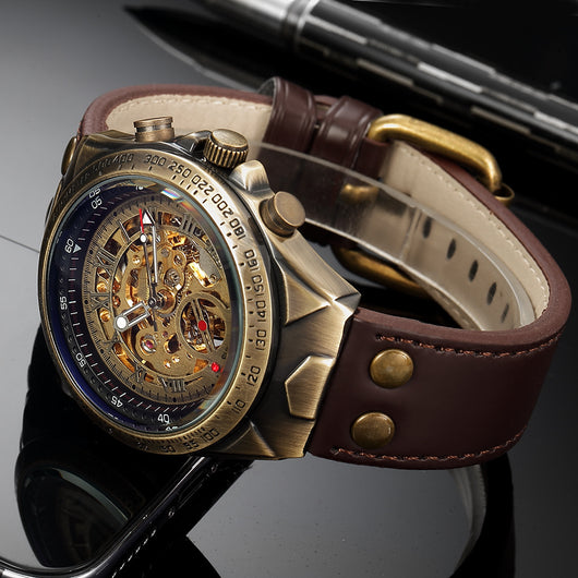 Reloj Mecánico Automático para Hombre con Diseño Calado - Image 20