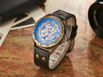 Reloj Mecánico Automático para Hombre con Diseño Calado - Image 22