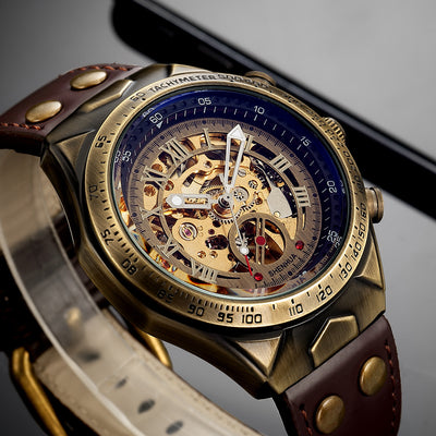 Reloj Mecánico Automático para Hombre con Diseño Calado - Image 29