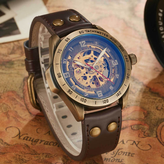 Reloj Mecánico Automático para Hombre con Diseño Calado - Image 30
