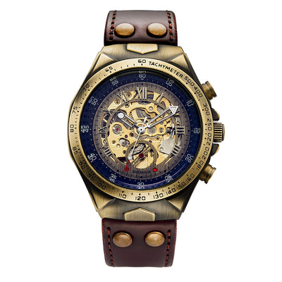 Reloj Mecánico Automático para Hombre con Diseño Calado - Image 34