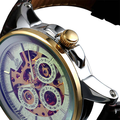 Reloj Mecánico Automático para Hombre con Diseño Calado - Image 35