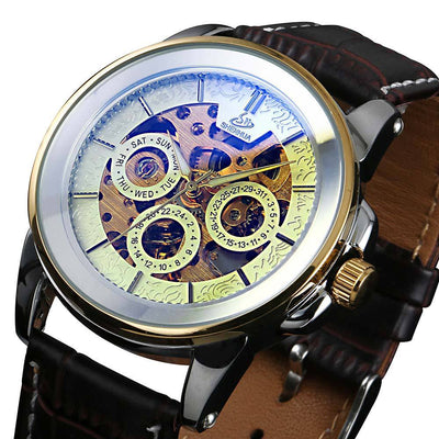 Reloj Mecánico Automático para Hombre con Diseño Calado - Image 41