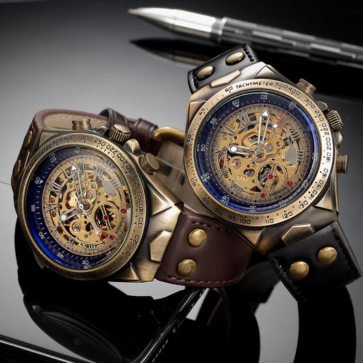 Reloj Mecánico Automático para Hombre con Diseño Calado - Image 42