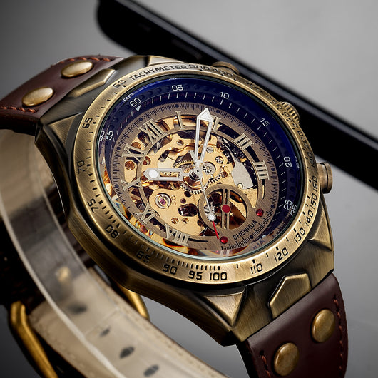 Reloj Mecánico Automático para Hombre con Diseño Calado - Image 47