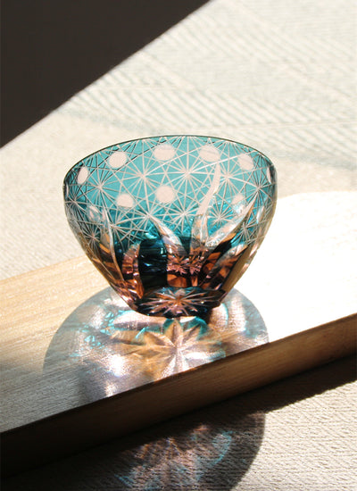 Vaso de Cristal Tallado a Mano - Image 14