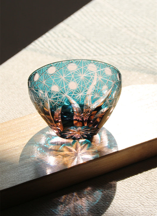 Vaso de Cristal Tallado a Mano - Image 14