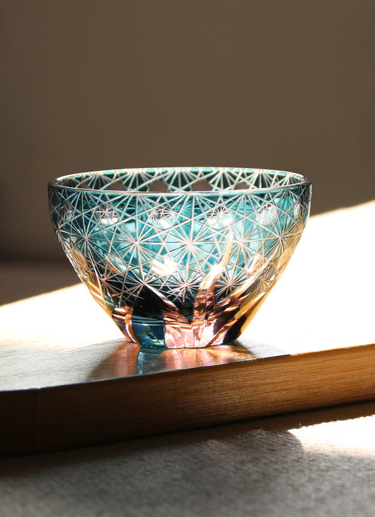 Vaso de Cristal Tallado a Mano - Image 18