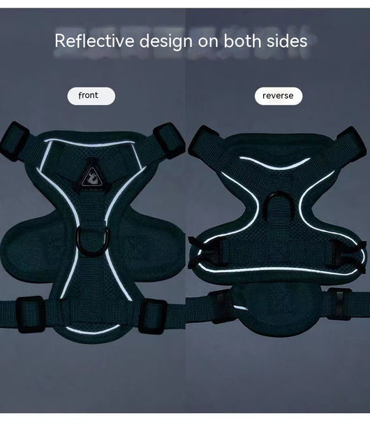 Arnés Reflectante Anti Deslizamiento con Cuerda de Tracción para Perros - Image 28