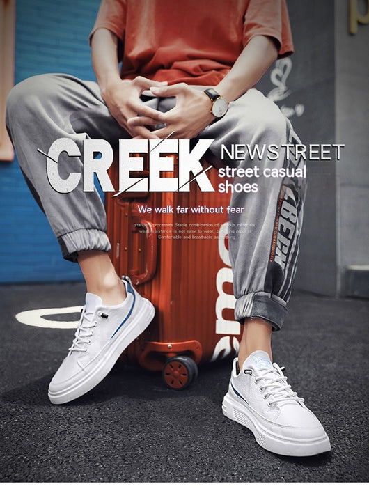 Tenis Casuales de Cuero para Hombre Primavera y Otoño - Image 24