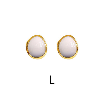 Aretes de Jade Blanco y Ojo de Tigre Estilo Chino - Diseño Exclusivo - Image 16