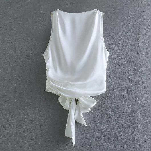 Top Backless de Seda Satinada para Mujer - Image 36