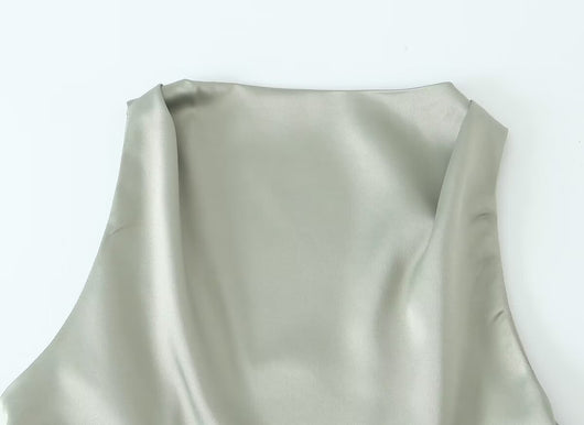 Top Backless de Seda Satinada para Mujer - Image 41